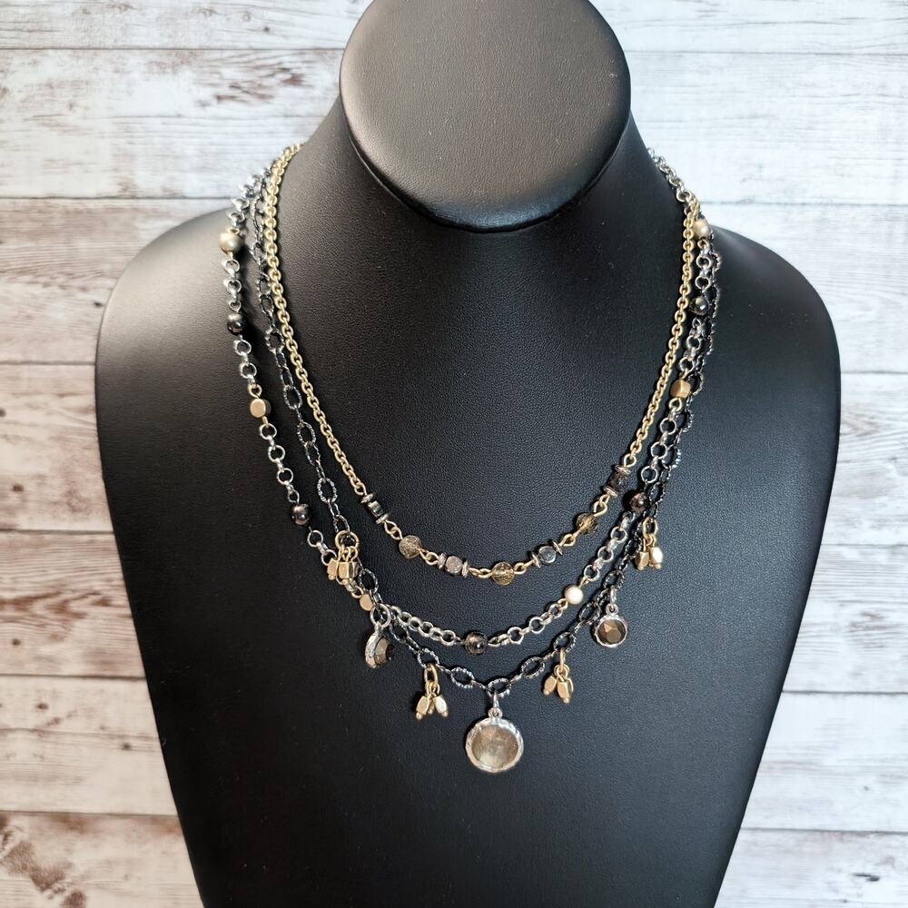 Lia Sophia Multi Strand Necklace